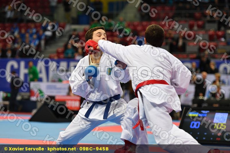 Cadet kumite male -57 kg, Ogannisian Iurik, Russian federation,