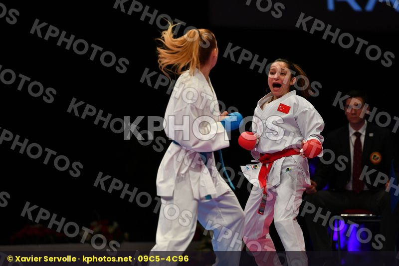 Bas Sevil Female kumite -50 kg Tokcan Umay Turkey