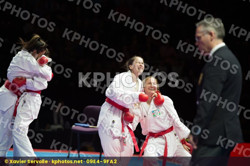 Azerbaijan Croatia Female final kumite team