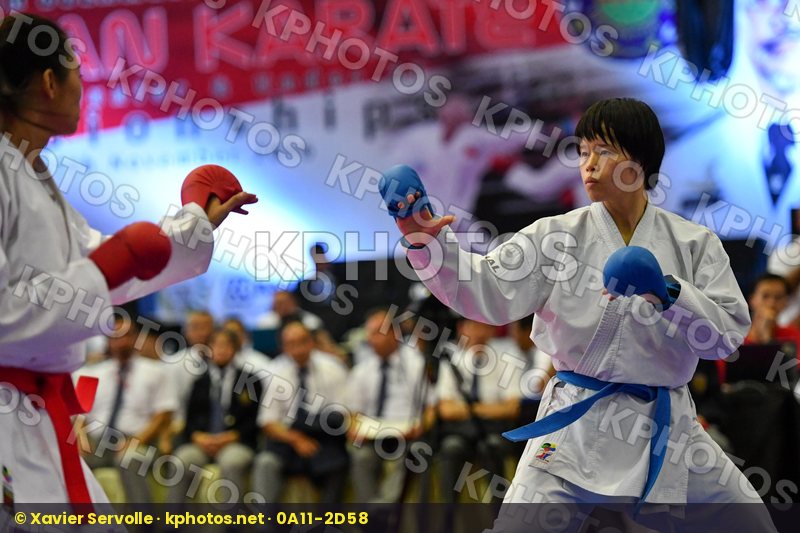 Japan Moriguchi Ayami Nguyen Thi Ngoan U21 Kumite Female -61 Kg