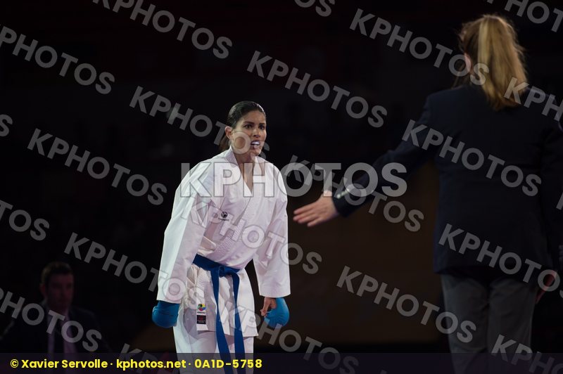 68+ Kg Clavien Fanny Dubai Egypt Female final kumite Mohamed Ais