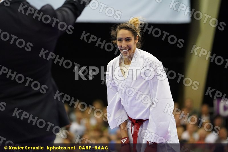 Algeria Austria Buchinger Alisa Female Kumite -68kg Gold match Matoub Lamya