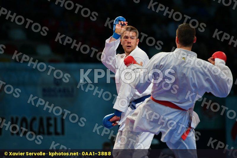 Bitevic Slobodan Hungary Male kumite 84+ kg Molnar Daniel Serbia