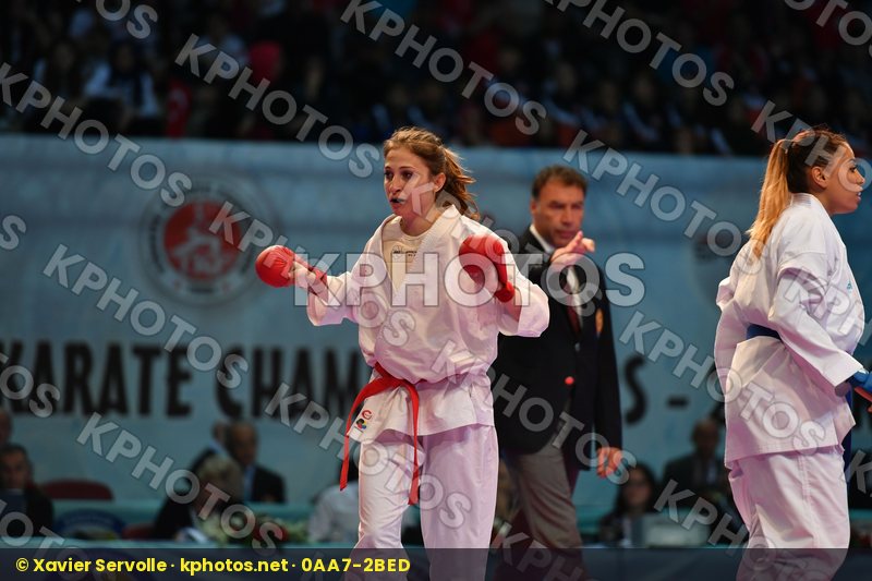 Female kumite -55 kg France Fyr of macedonia Georgieva Jovana Th