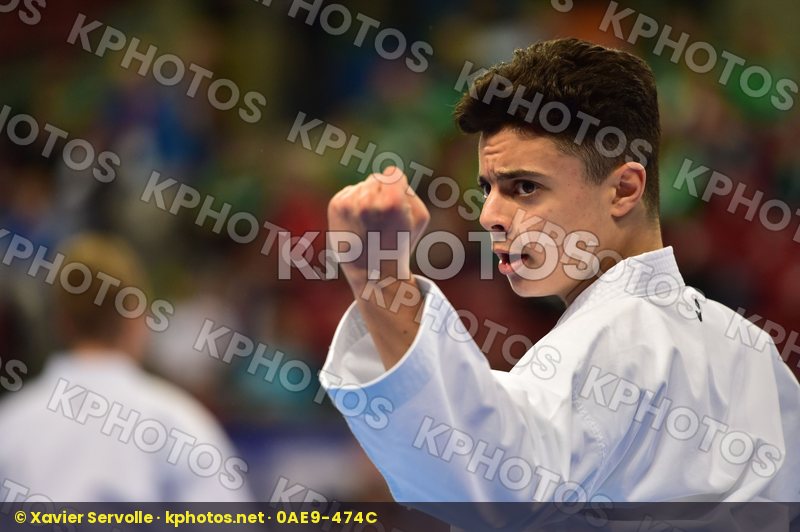 Cadet kata male, Manzana Diaz Alejandro, Spain