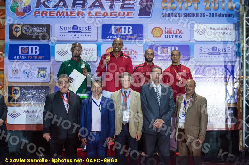 Egypt Ibrahim Abdalla Keshta Hany Shakr kumite Nadhir Boukachta
