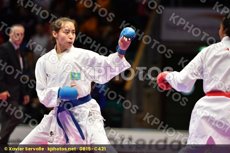 Coky Cokorda Istri Female kumite -55 kg Indonesia Kazakhstan Muk