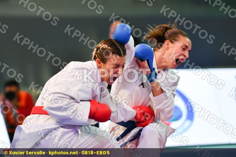 Austria Female kumite -50 kg France Plank Bettina Recchia Alexan