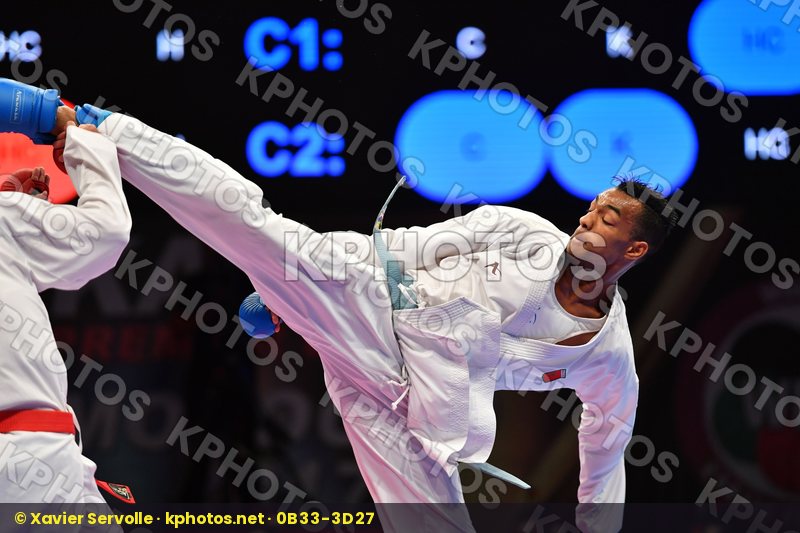 Hammi Ahmed Male kumite -75 kg Messaoudi Reda Morocco