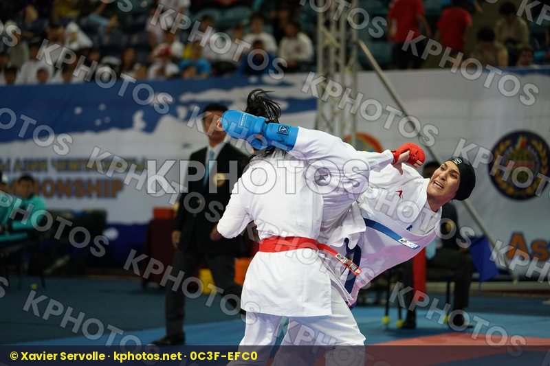 Chinese Taipei Female team kumite Iran  islamic republic of