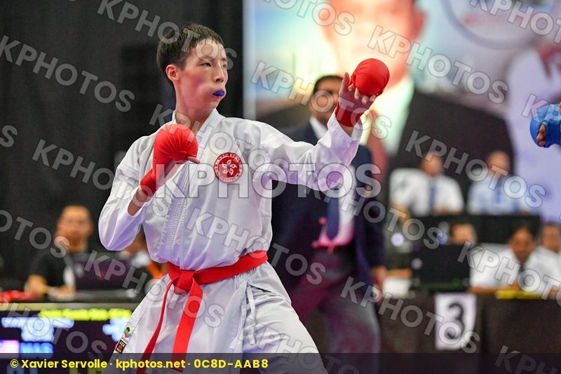Chau Ka Him Hong Kong Junior Kumite Male -55 Kg Malaysia Shanmug
