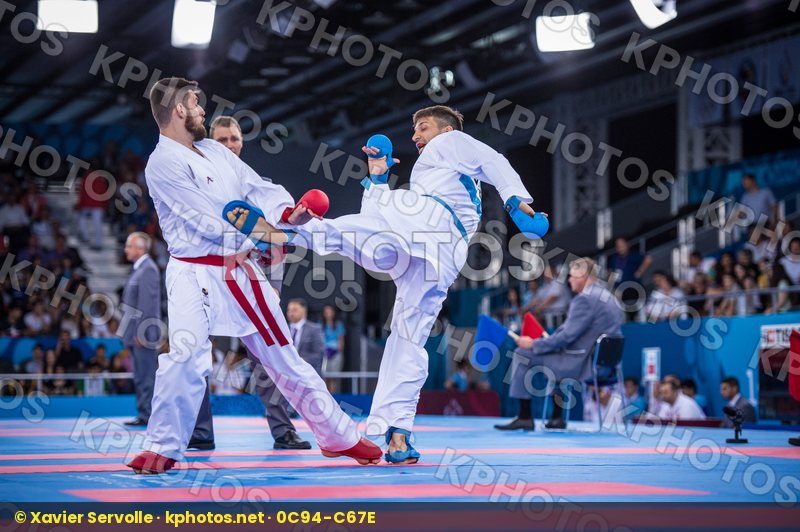 +84 kg day2 Fyr Of Macedonia Greece kumite Margaritopoulos Spyri