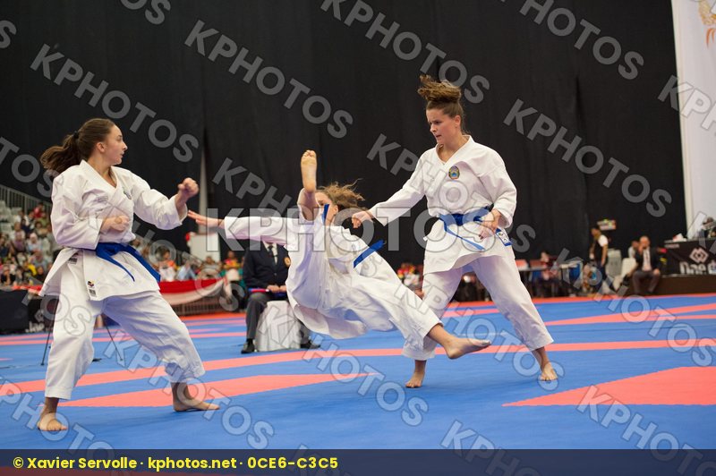 Arawaza cadet female Fyr Of Macedonia Junior Kata team