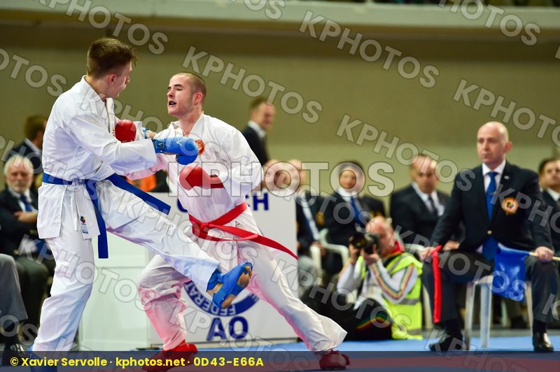 -68 Kg Erdos Martin Hodzic Mario Hungary Junior Kumite Kwon Male