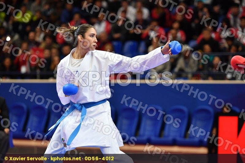 England Female kumite -68 kg France Karwacinski Kate Matoub Lamy