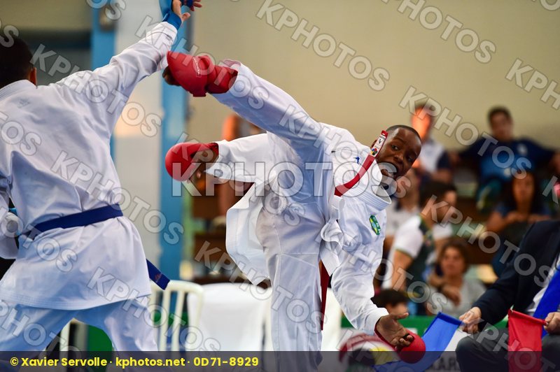 -75 Kg Brazil final kumite Male Nicastro Ochoa Alexander Rafael