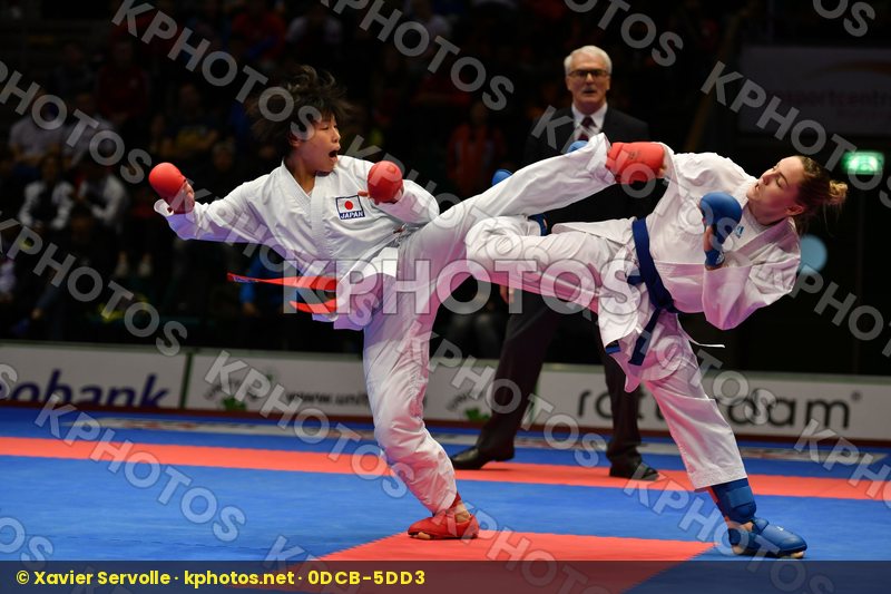 Agier Alizee Female kumite -68 kg France Japan Someya Kayo