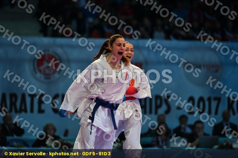 Burucu Hafsa seyda Female kumite -68 kg Quirici Elena Switzerlan