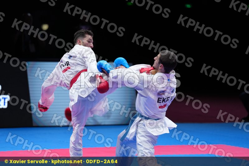 OZER OMER_ABDURRAHIM (TURKIYE) vs OGANNISIAN IURIK (EKF-1) in Male Kumite -67 Kg - Final Bout