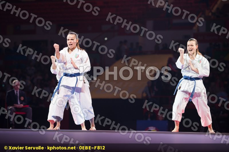 Dubai Female final Italy kata team