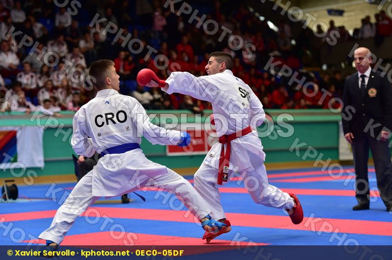 -60kg Arawaza Berak Boran croatia Dzakovic Milos kumite Serbia U