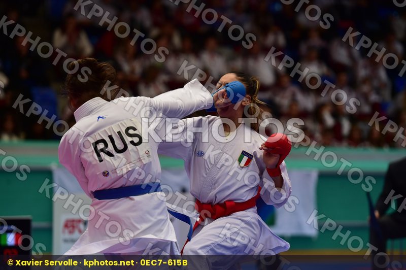 -55kg Arawaza Finashkina Valeria italy kumite Riccardi Federica
