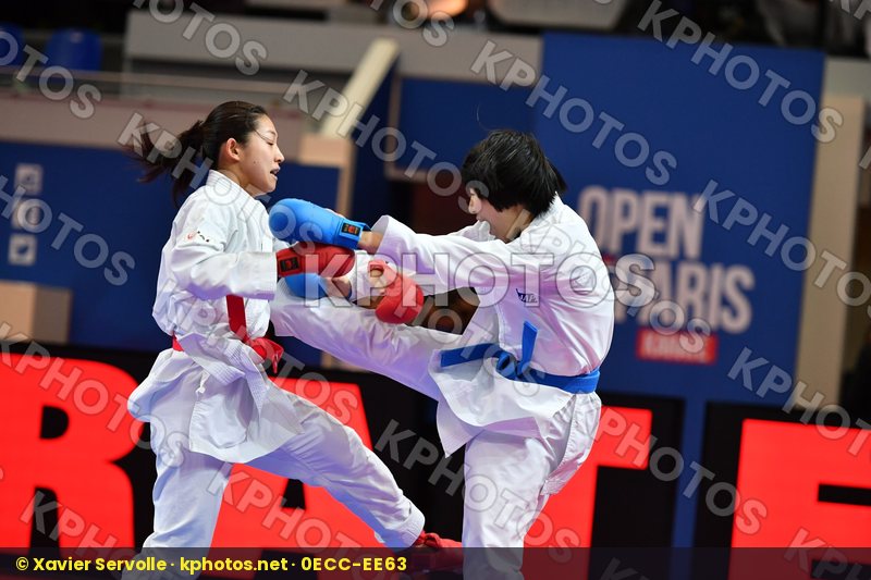 Female kumite -50 kg Japan Miyahara Miho Tadano Ayaka