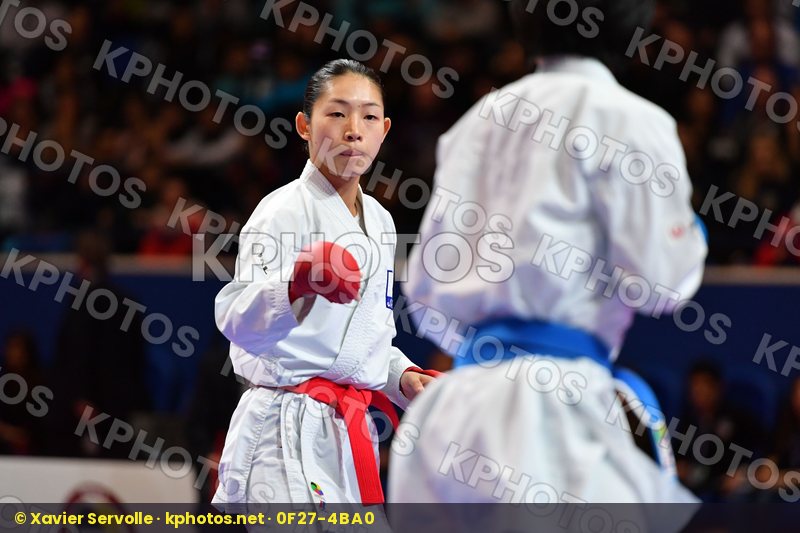 Female kumite -50 kg Japan Miyahara Miho Tadano Ayaka
