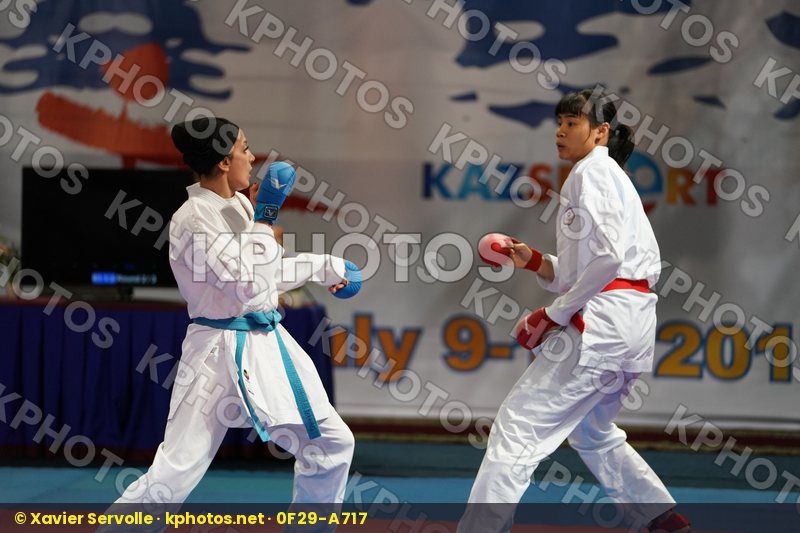 Chinese Taipei Female team kumite Iran  islamic republic of