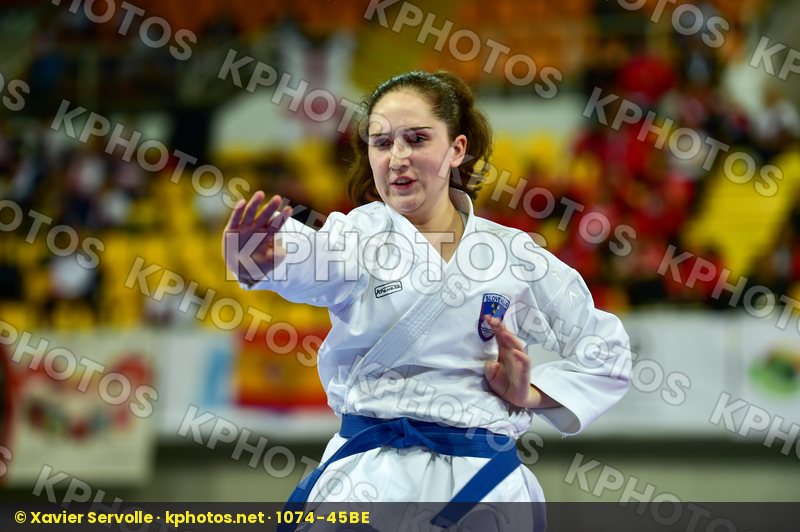 chyprus Female Junior Kata Simonic Masa Slovenia