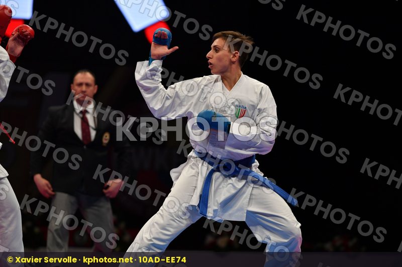 Female kumite -68 kg Italy Kopunova Miroslava Semeraro Silvia Sl