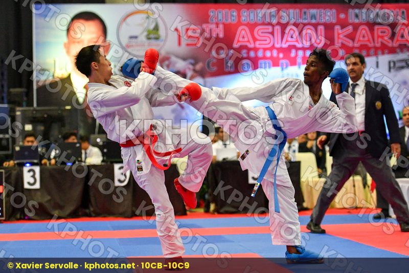 Chau Ka Him Hong Kong Junior Kumite Male -55 Kg Malaysia Shanmug