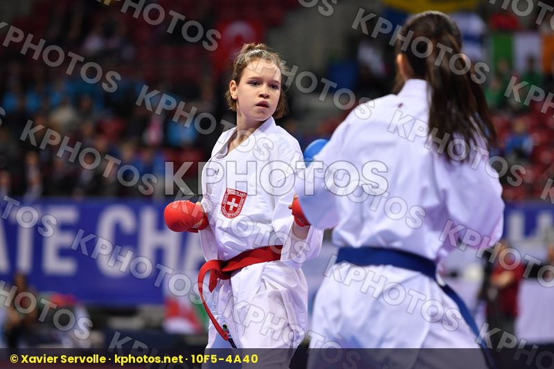 Bulgaria Goranova Ivet Hirt Silvia Junior kumite female -53 kg S