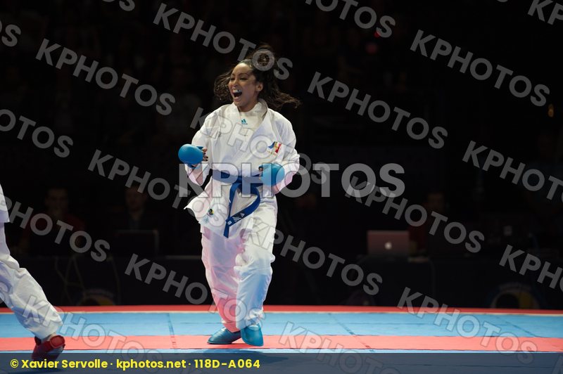 -61 Kg Coban Merve Female final france Ignace Lucie kumite Turke