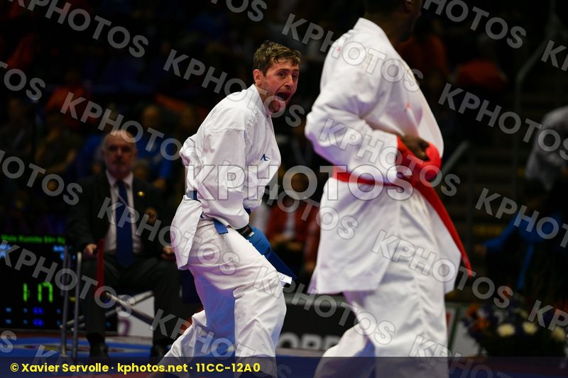 Arkania Gogita Diop Ablaye France Georgia Male kumite 84+ kg