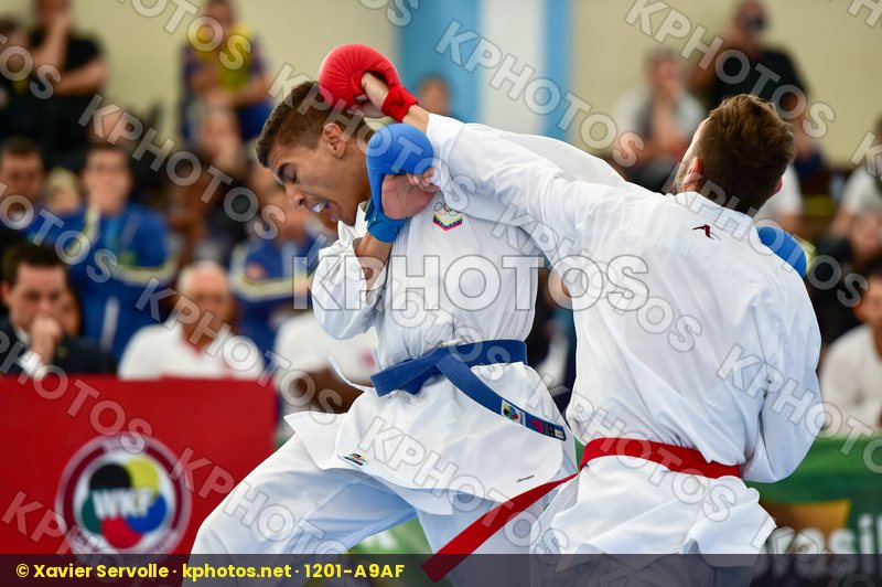 Brasil final kumite Male team Venezuela