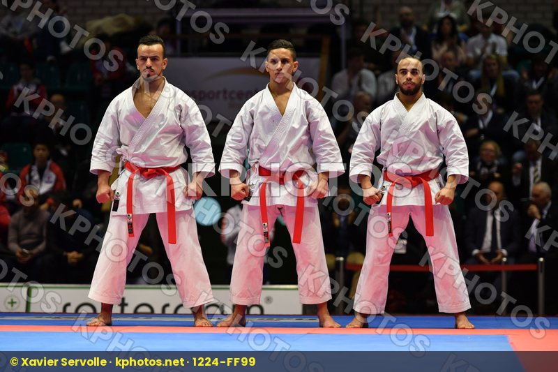 Goju Shiho Sho Male Team Kata Morocco