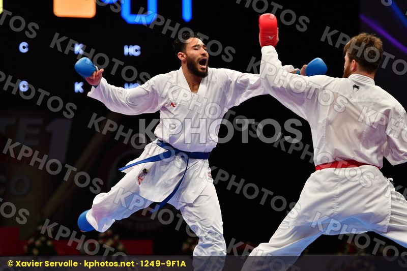 Egypt Elasfar Ahmed Erkan Enes Male kumite 84+ kg Turkey