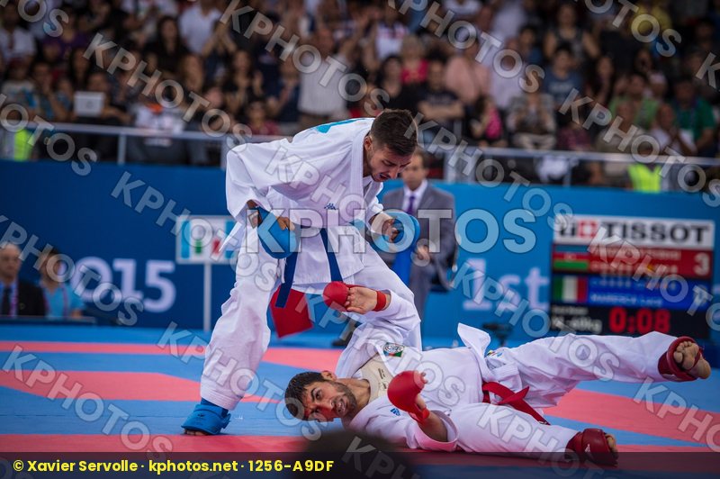 -60 kg Azerbaijan Farzaliyev Firdovsi finals Italy kumite Maresc