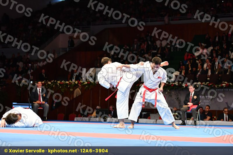 Gankaku Male team kata Turkey Turkey Turkey