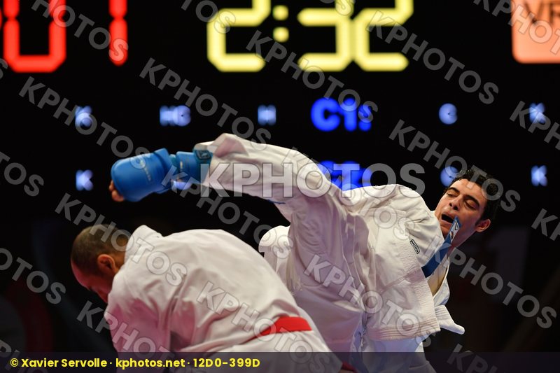 Egypt Elmasry Ahmed Male kumite -84 kg Morocco Oufkir Iliass