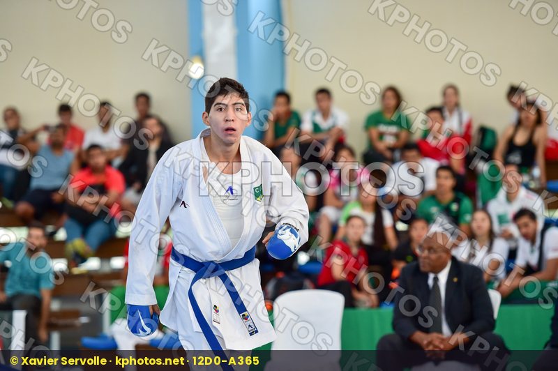 -84 Kg Azevedo Alberto Brazil Dominican Republic final kumite Ma