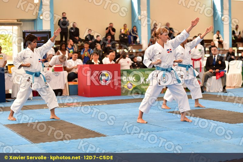 Dominican Republic Female final kata team