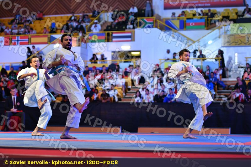 Iran Iran Iran Male team kata Unsu