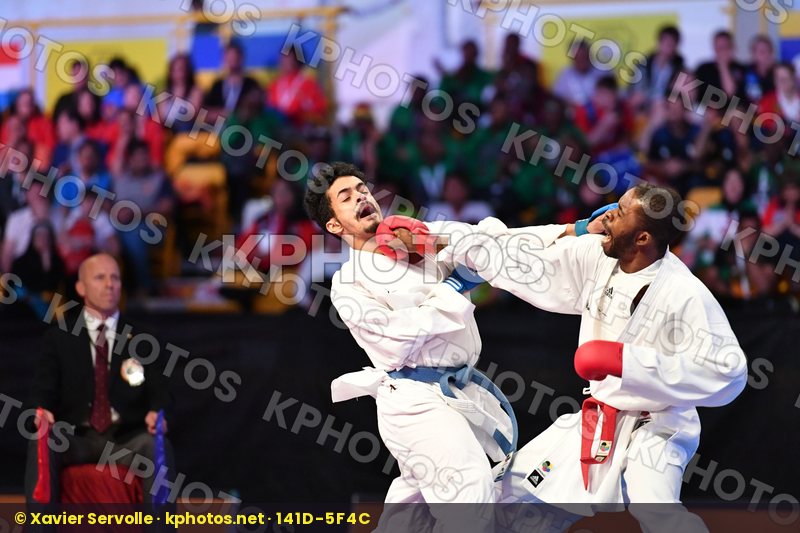 Alotaibi Bader Cameroon Male kumite -67 kg Ndougsa atsa Christia
