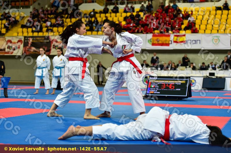 Cadets et Juniors Female Italy Kata Shureido team