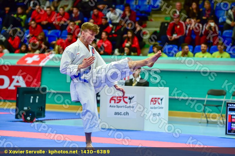cadet finals kata Kaze male Slovakia Smoliga Julian Enrik