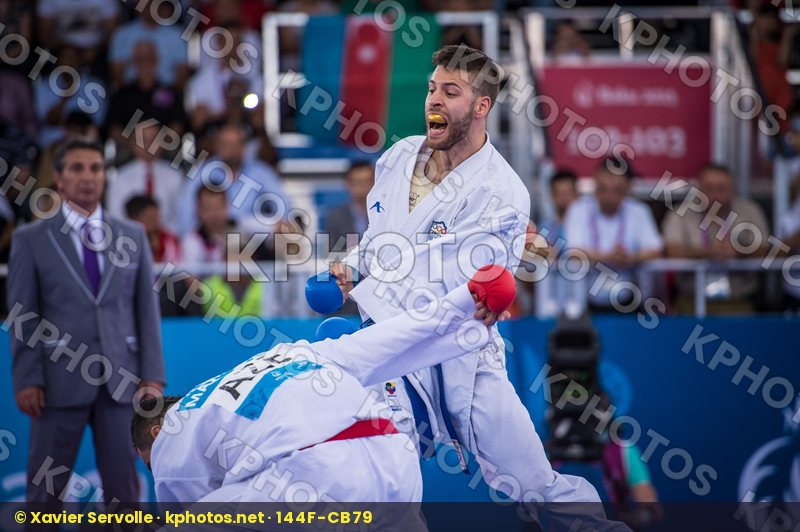 -84 kg Azerbaijan finals Greece kumite Mamayev Aykhan Tzanos Geo