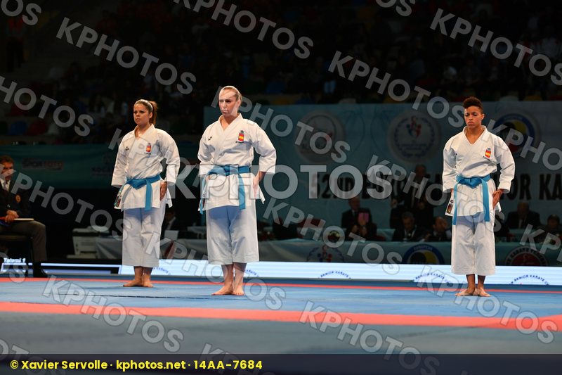 Female team kata Paiku Spain Spain Spain