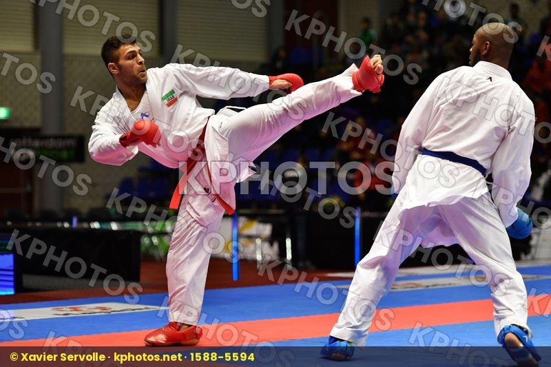 Iran -Islamic Republic of Male kumite -84 kg Nantumi Ibrahim Sau